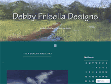 Tablet Screenshot of debbyfriselladesigns.com